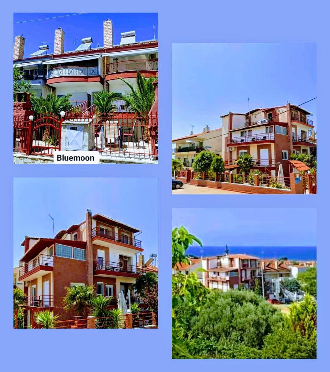 Blue Moon Accommodation Nea Michaniona Extérieur photo